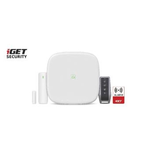 iGET SECURITY M5-4G Lite - Inteligentní bezdrátový 4G LTE/WiFi/Ethernet/GSM zabezpečovací systém s ovládáním IP kamer