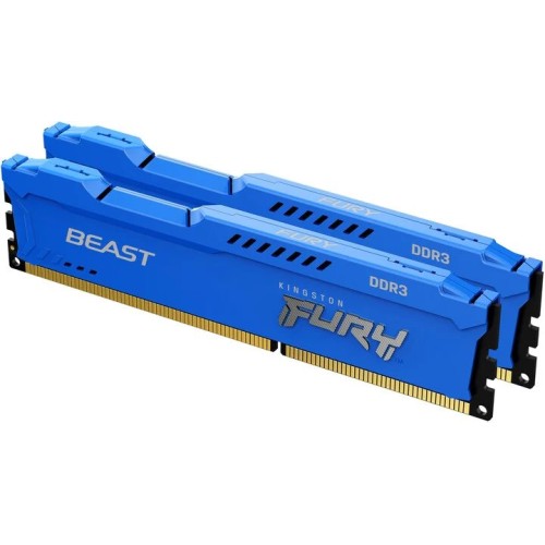 Pamäť Kingston FURY Beast Blue DDR3 8GB (2x 4GB), 1600MHz, CL10