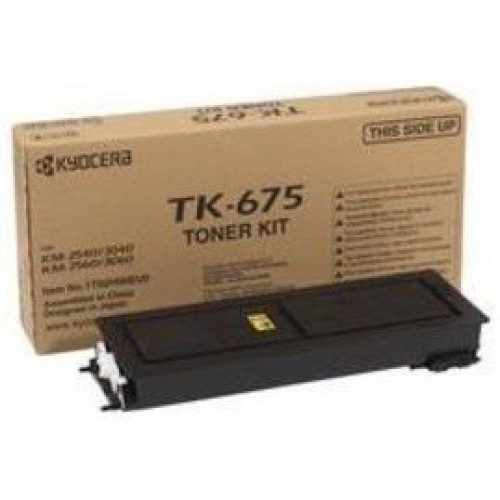 Kyocera toner TK-675 na 20 000 A4 (při 6% pokrytí), pro KM-2540/3040/2560/3060 1T02H00EU0
