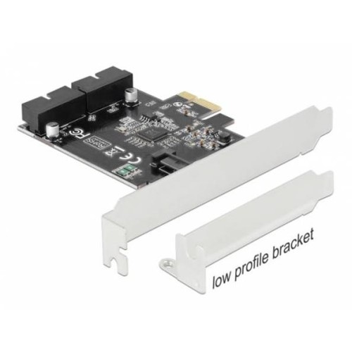 Delock Karta PCI Express na 2 x interní pinové konektory USB 3.0