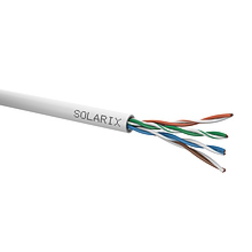Solarix Instalační kabel CAT5E UTP PVC Eca 100m/box SXKD-5E-UTP-PVC