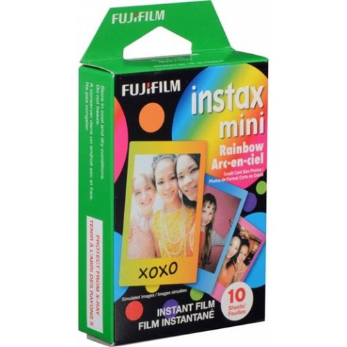 Instantný film Fujifilm Color film Instax mini RAINBOW 10 fotografií
