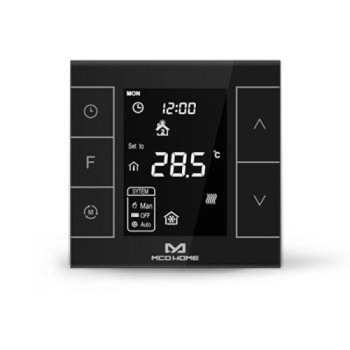 termostat MCO Home pre ohrievače vody Verzia 2 (MH7H-WH), Čierny