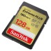 SanDisk Extreme PLUS 128 GB SDXC Memory Card 190 MB/s and 90 MB/s, UHS-I, Class 10, U3, V30
