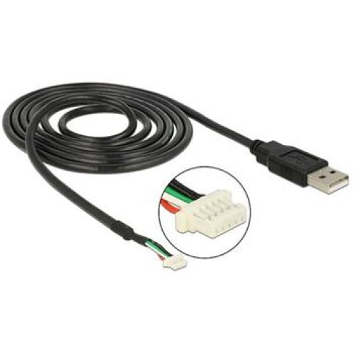 Delock Module Cable USB 2.0 A male > 5 Pin camera plug V1.9 1.5 m
