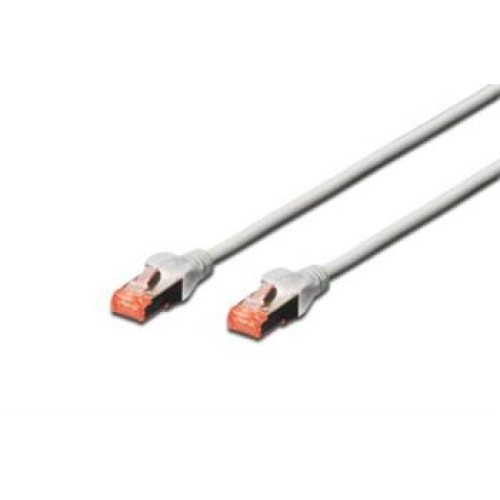 Digitus CAT 6 S-FTP patch cable, Cu, LSZH AWG 27/7, length 25 m, color grey