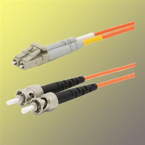 OPTIX LC/UPC-ST/UPC Optický patch cord 62,5/125 5m