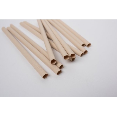 Bamboo - Přírodní bambusové brčko Shakey 8x210,mm, 200ks