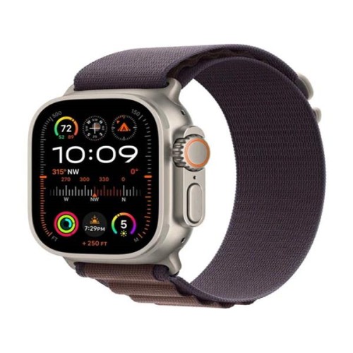 Apple Watch Ultra 2 49mm titanová s indigovým alpským tahem S