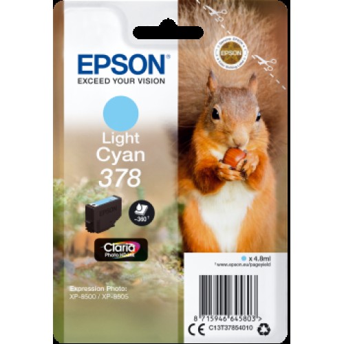 EPSON cartridge T3785 light cyan (veverka)