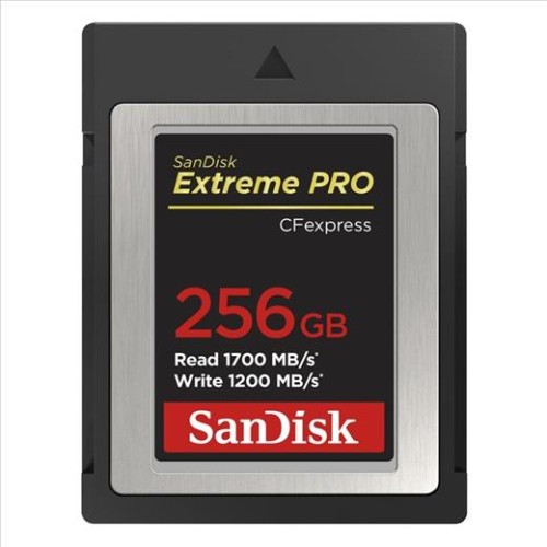 Pamäťová karta Sandisk Extreme PRO CF express 256 GB, Type B