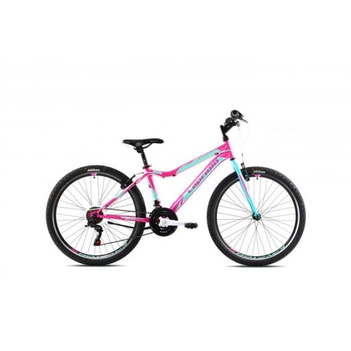 Horský bicykel Capriolo DIAVOLO DX 600 26"/18HT pink-turq. 17"