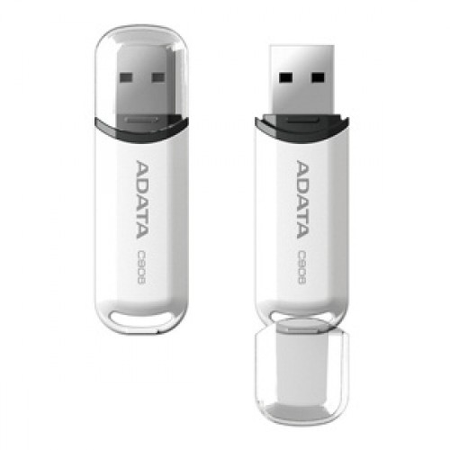 USB kľúč ADATA Classic Series C906 16GB USB 2.0 snap-on cap design, biely