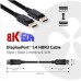 Club3D DisplayPort kábel 1.4 HBR3 8K60Hz (M/M), 2m
