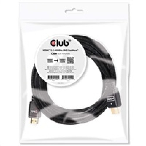 Kábel HDMI Club3D 2.0 aktívny, vysokorýchlostný 4K UHD, Redmere (M/M), 15 m
