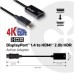 Club3D Active DisplayPort adaptér 1.4 na HDMI 2.0b, HDR, 19cm