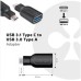 Club3D Redukcia USB 3.1 Type-C na USB 3.0 Typ A (M/Ž)