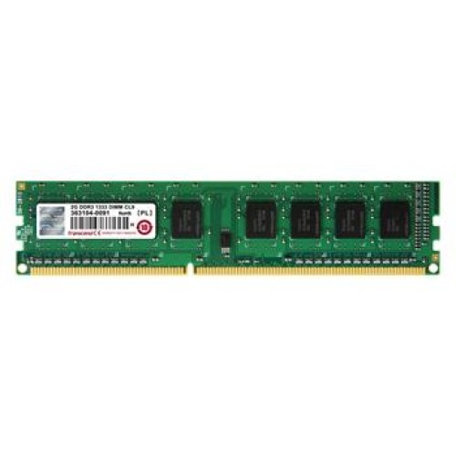 Transcend paměť 2GB DDR3-1333 U-DIMM 1Rx8