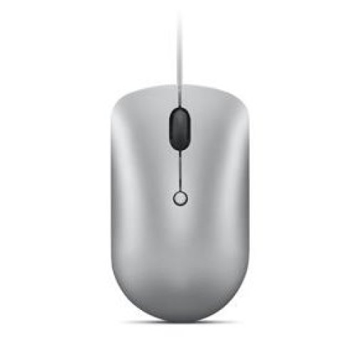 Lenovo 540 USB-C Wired Compact Mouse, 2400dpi, 4 tlačidlová myš, káblová, USB typ C, šedá