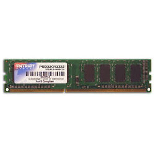 Pamäť Patriot 4GB DDR3-1333MHz PATRIOT CL9 DR pro upgrady