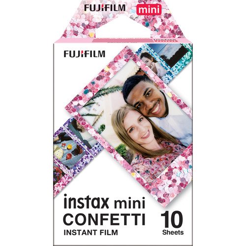 Instantný film Fujifilm Instax mini CONFETTI 10 fotografií
