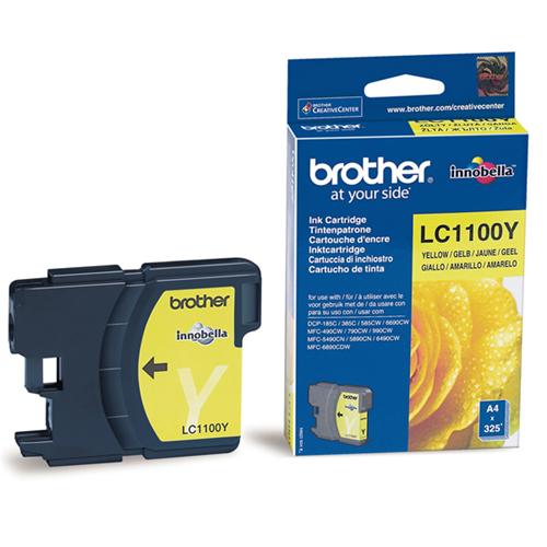 Atrament Brother Ink LC-1100Y yellow