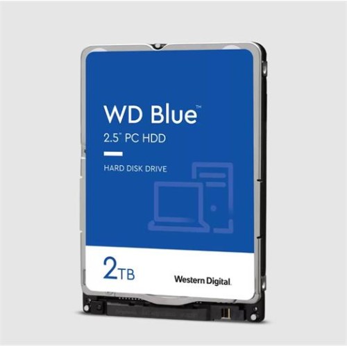 Disk Western Digital Blue 2,5" 2TB SATAIII 5.4k 128MB