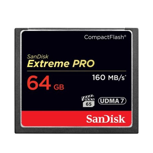 Pamäťová karta Sandisk Extreme Pro CF 256 GB 160 MB/s VPG 65, UDMA 7