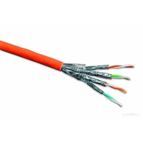 Kábel Solarix SSTP kabel Cat 7 drát 500m LSOH - cívka