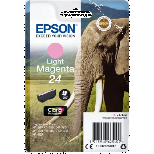 EPSON cartridge T2426 light magenta (slon)