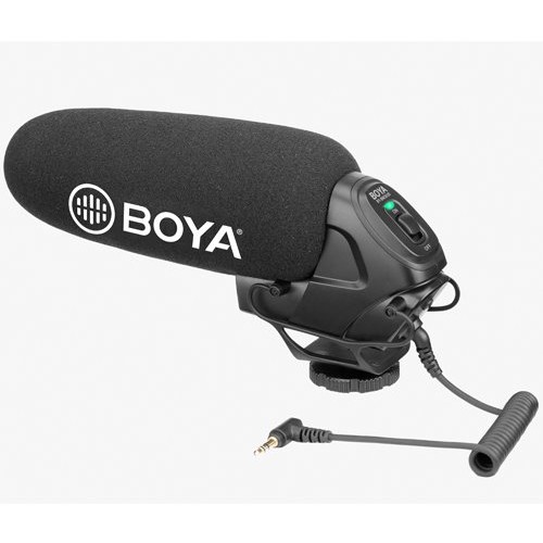 Mikrofón BOYA BY-BM3030 kondenzátorový směrový pro fotoaparáty