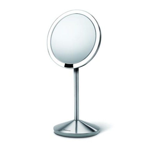 Kozmetické zrkadielko Simplehuman - Sensor Tru-lux LED osvetlenie, 10x zväčšenie, dobíjacie