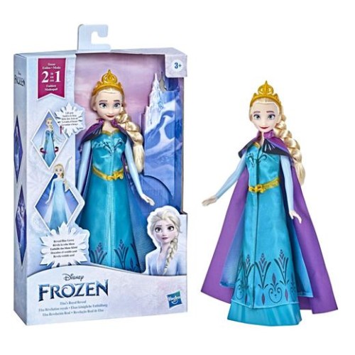 Bábika Hasbro Ľadové kráľovstvo Elsa Kráľovská premena