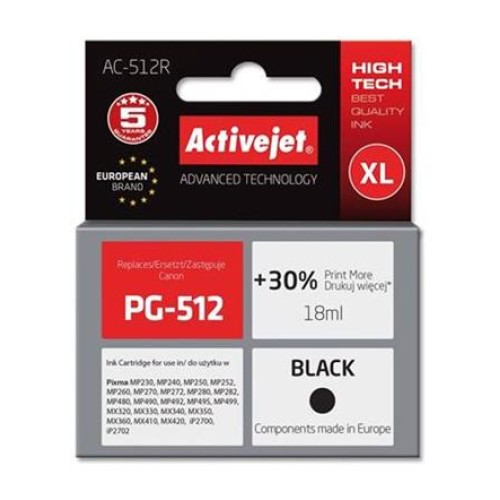 ActiveJet ink cartr. Canon PG-512 Bk ref. - 20 ml - AC-512R