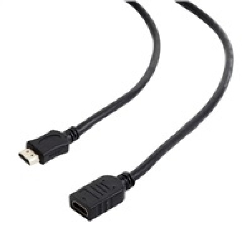 Predlžovací kábel GEMBIRD HDMI na HDMI 3 m (pozlátené konektory, tienený)