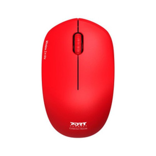 Myš PORT CONNECT Wireless RED COLLECTION