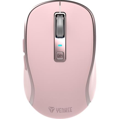Myš Yenkee NOBLE YMS 2085PK Dual mode WL, optická, bezdrôtová, dobíjacia, 2400 DPI, ružová