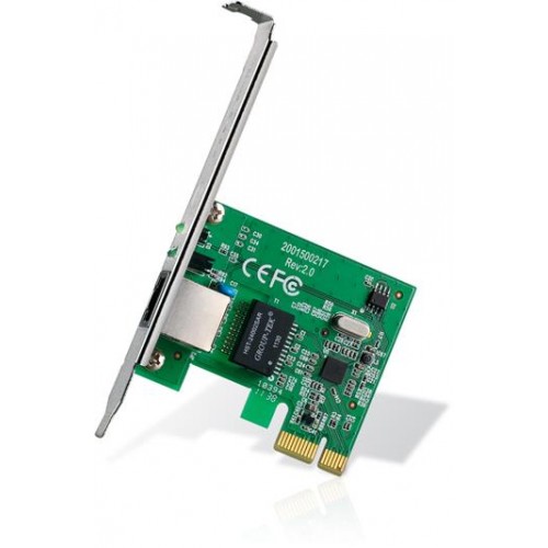 Gigabit PCIe Network Adapter TP-LINK TG-3468, 10/100/1000Mbps PCI Exp. Adapter, RealTek RTL8169SC
