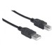 MANHATTAN vysokorýchlostný kábel USB pre zariadenia, samec typu A na samec typu B, 0,5 m, čierny