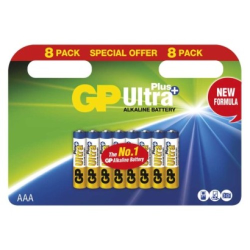 Alkalická batéria GP Ultra LR03 (AAA), blister
