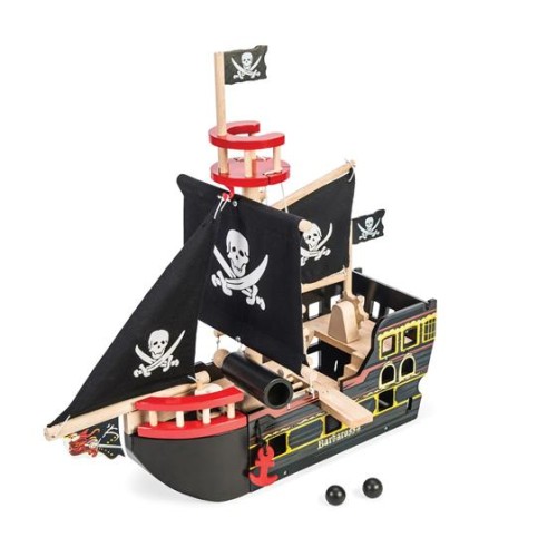 Hračka Le Toy Van Pirátska loď Barbarossa