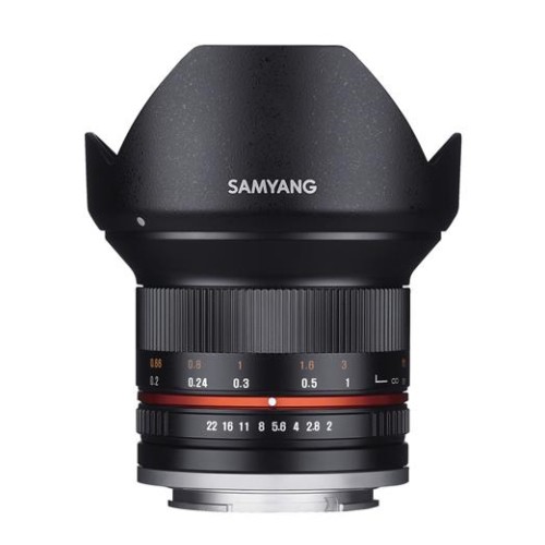 Objektív Samyang MF 12mm F2.0 APS-C Canon M (Black)