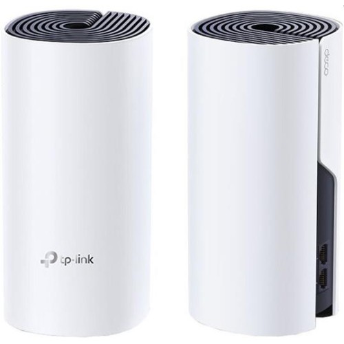 WiFi router TP-Link Deco P9(2-pack) AC1200, PLC AV1000, 2x GLAN, / 300Mbps 2,4GHz/ 867Mbps 5GHz, BT, ZigBee