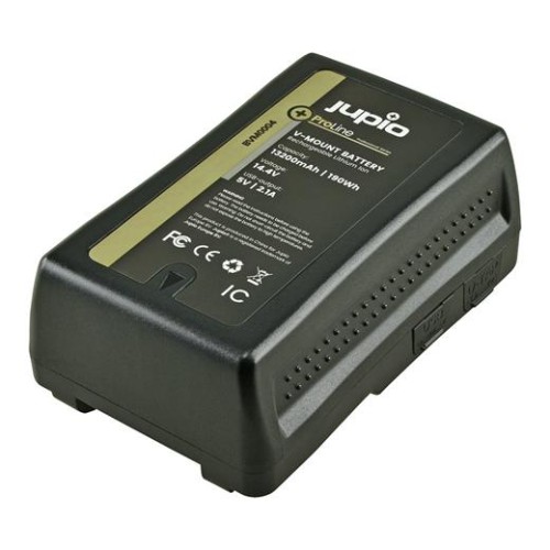 Batéria Jupio *ProLine* V-Mount battery LED Indicator 14.4v 13200mAh (190Wh) - D-Tap and USB 5v DC Output