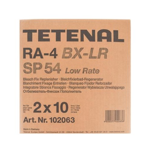Chémia pre minilaby Tetenal RA-4 BX-LR SP54 2x10 L bieliaci ustaľovač