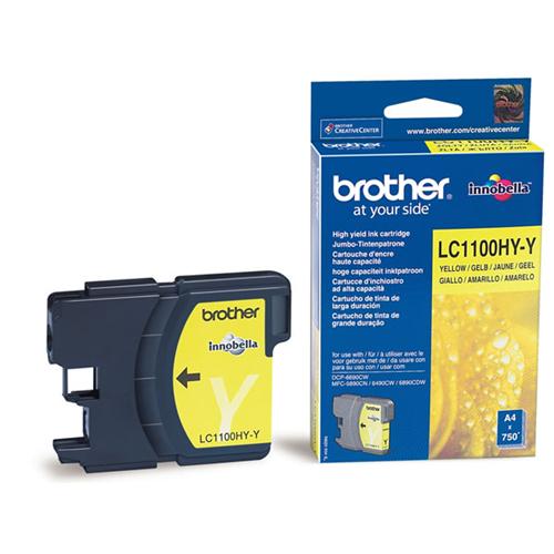 Atrament Brother Ink LC-1100HYY yellow