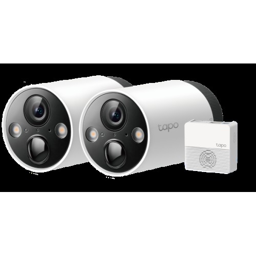 Kamerový set TP-Link Tapo C400S2 2MPx, vonkajšia, IP, WiFi, prísvit, batéria