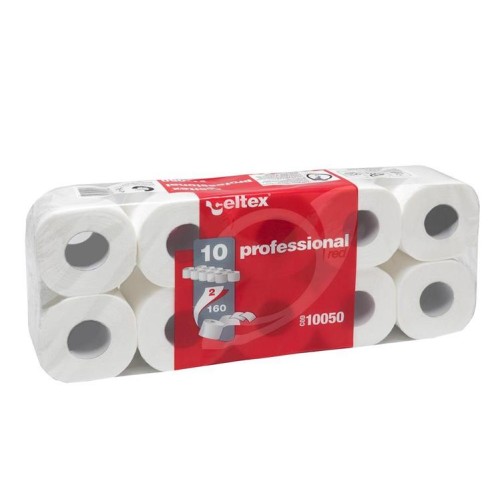 Toaletný papier  Celtex Professional 2vrstvy 160 útržků bílý - 10ks