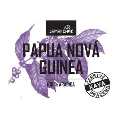 Jamai Café Pražená zrnková káva - Papua Nová Guinea (1000g)