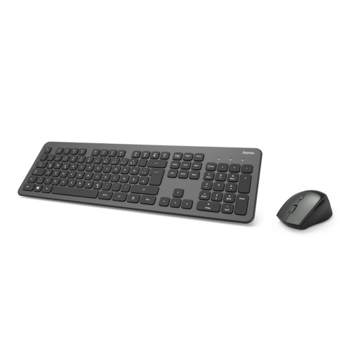 Hama set bezdrôtovej klávesnice a myši KMW-700, antracitová/čierna, tiché